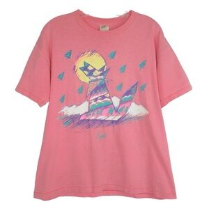 Vintage ‘89 Habitat Eagle Colorado Single-Stitched Graphic Tee Womens Size Large